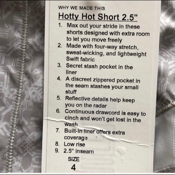 NWT✔️LULULEMON SHORT - Picture 7 of 8